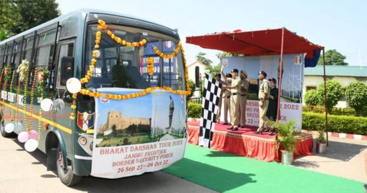 BSF organises eight-day 'Bharat Darshan' tour for 35 children of Jammu
